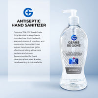 75% Germs Be Gone - 1 Liter (33.8oz)