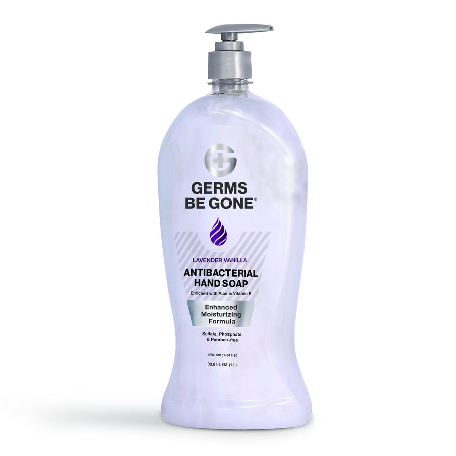 Germs Be Gone Antibacterial Soap - 1 Liter (33.8oz)